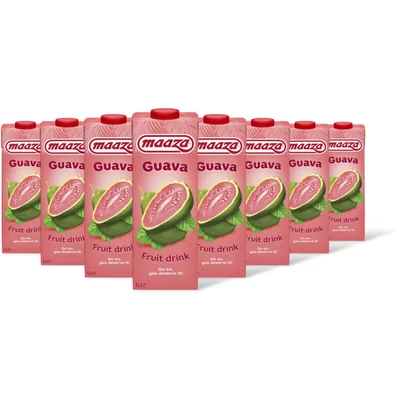 Maaza Guave fruit drink 8-pack