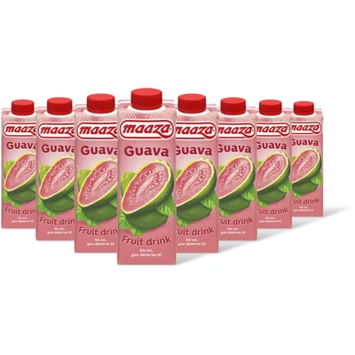 Maaza Guava fruit drink 8-pack
