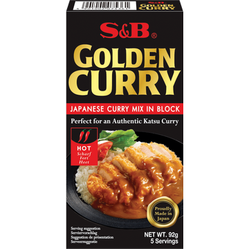 S&B Golden curry Japanese mix hot