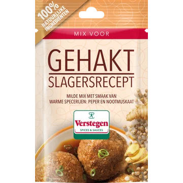 Verstegen Kruidenmix voor gehakt slagersrecept