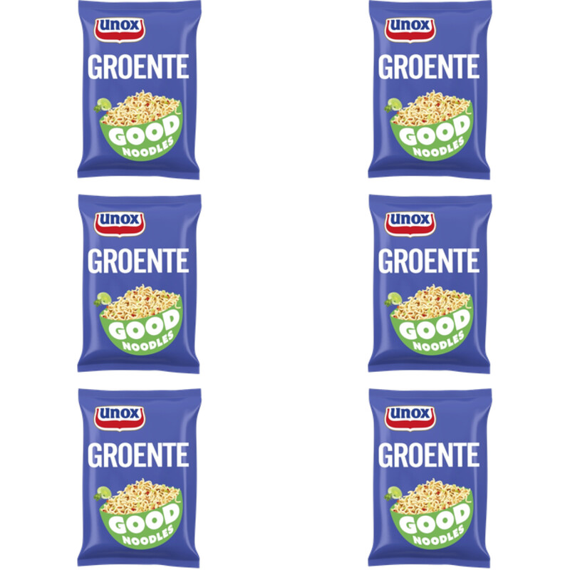 Unox Good Noodles Groenten 6-pack