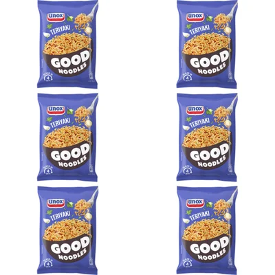 Unox Good noodles teriyaki 6-pack