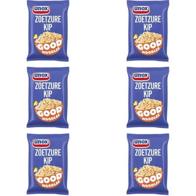 Unox Good noodles zoetzure kip 6-pack