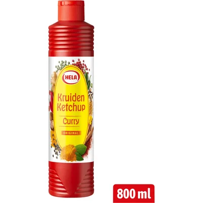 Hela Kruiden ketchup curry original