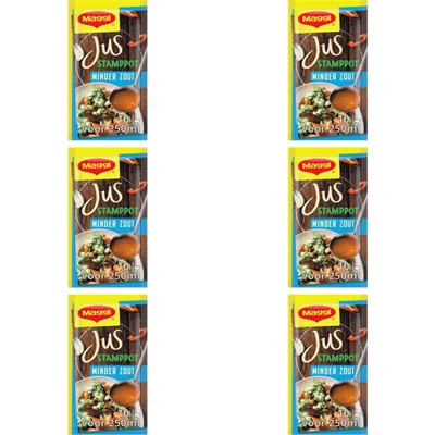 Maggi jus stamppot minder zout 6-pack