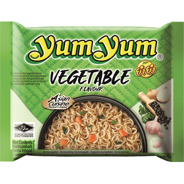 Yum Yum Vegetable flavour instant noodles