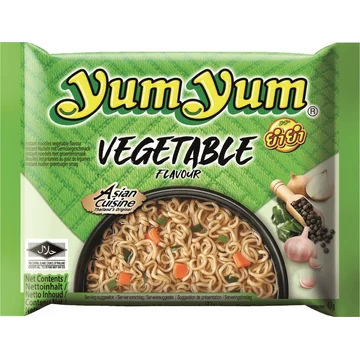 Yum Yum Vegetable flavour instant noodles