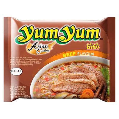 Yum Yum Duck flavour instant noodles
