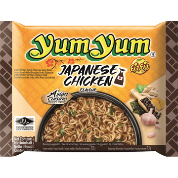 Yum Yum Japanese chicken flavour instant noodles