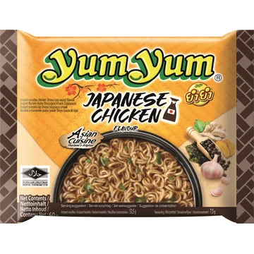 Yum Yum Japanese chicken flavour instant noodles