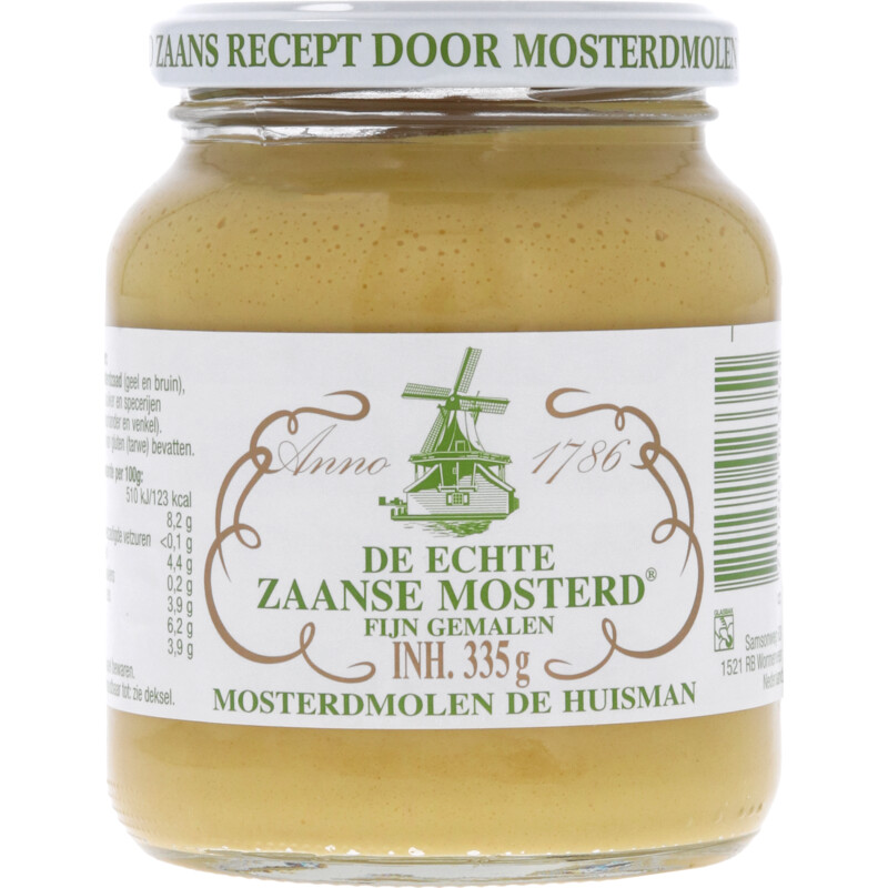 De Huisman Zaanse mosterd fijn gemalen
