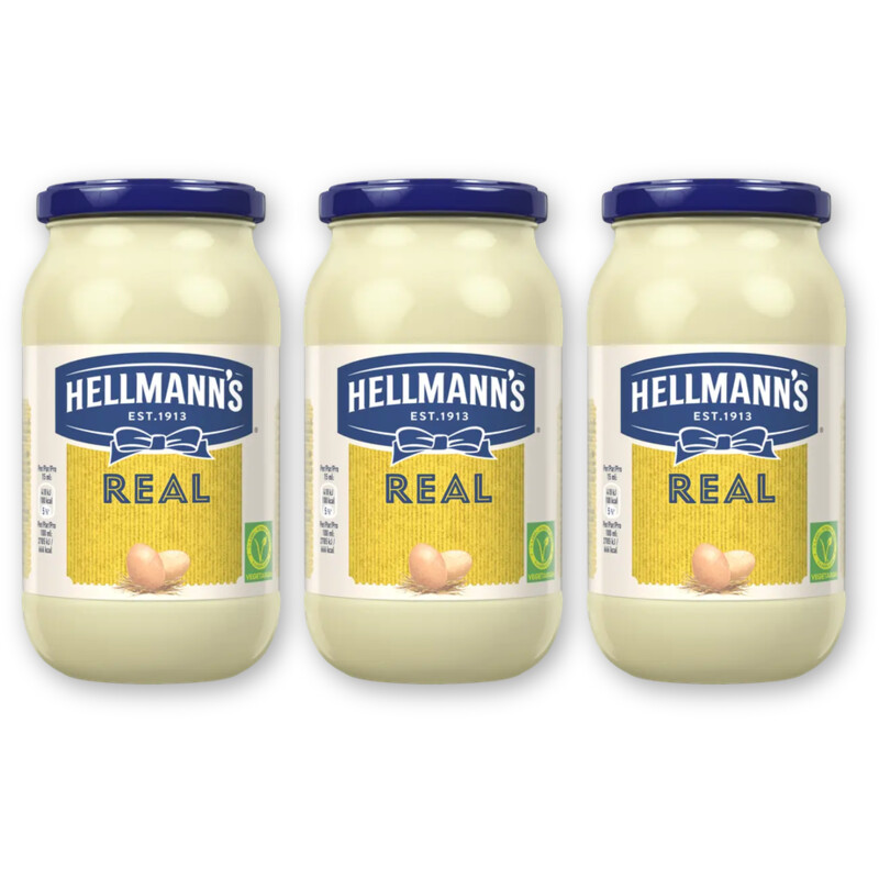 Hellmann's Real mayonaise 3-pack