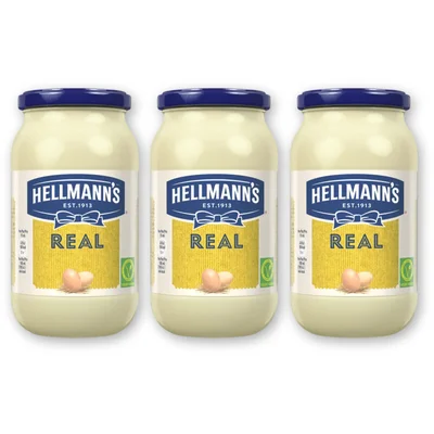 Hellmann's Real mayonaise 3-pack