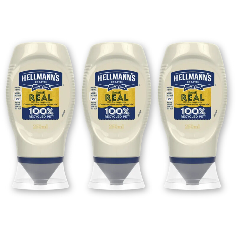 Hellmann's Real mayonaise 250 3-pack
