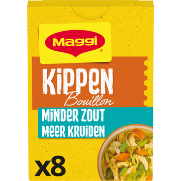 Maggi Kippen bouillon minder zout