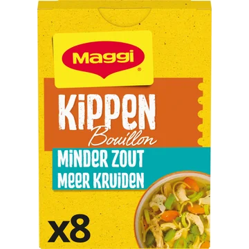 Maggi Kippen bouillon minder zout