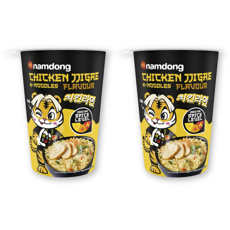 Namdong Chicken jjigae k-noodles 2-pack