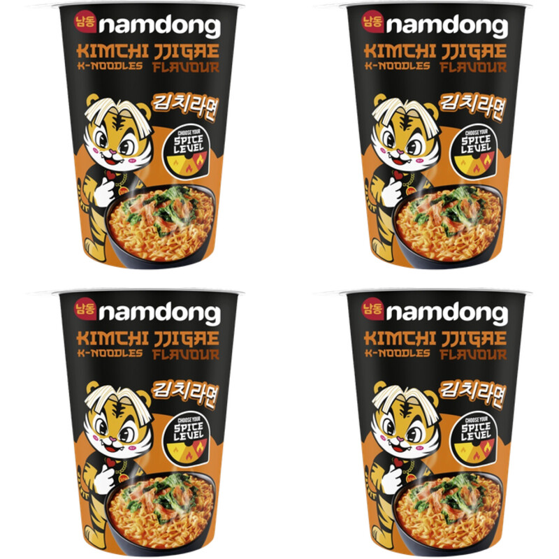 Namdong Kimchi jjigae k-noodles flavour 4-pack