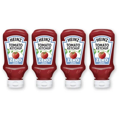 Heinz Tomato ketchup zero 4-pack