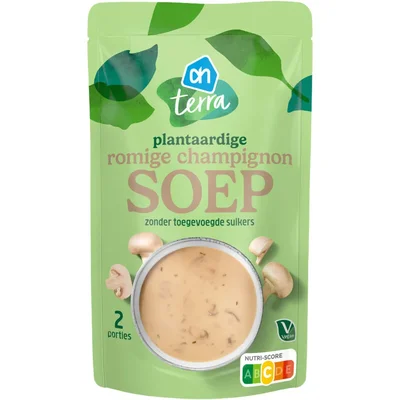 AH Terra Plantaardige romige champignonsoep