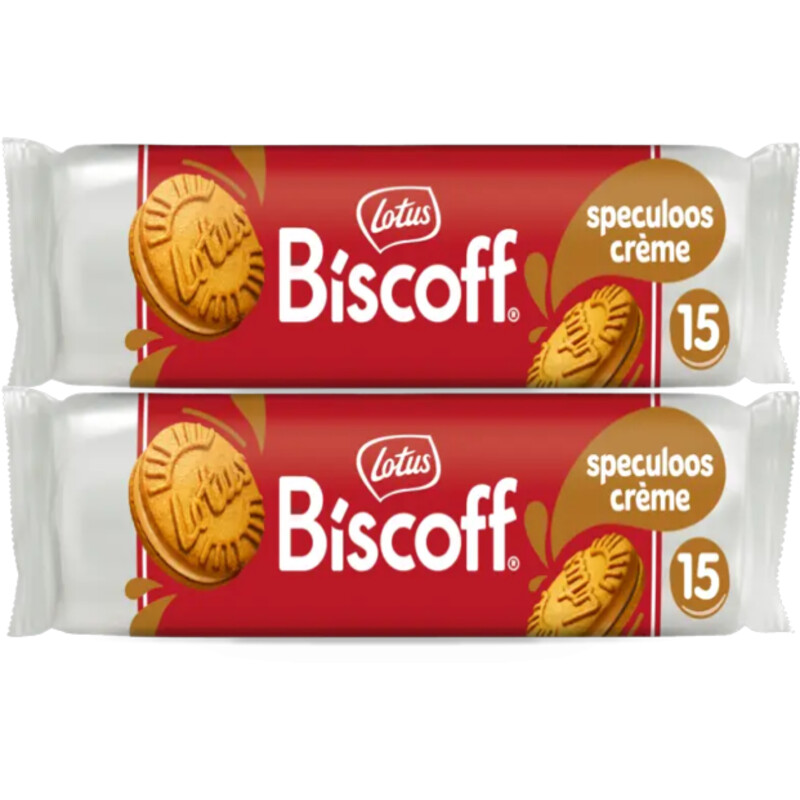 Lotus Biscoff Speculoos crème 2-pack