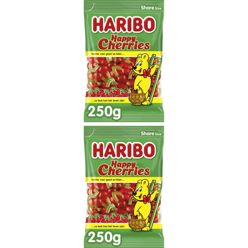 Haribo Happy cherries 2-pack
