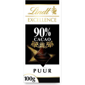 Lindt Excellence 90% pure chocolade