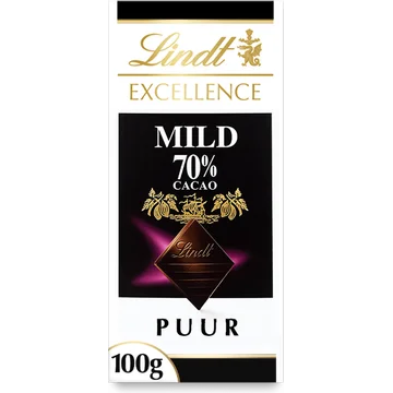 Lindt Excellence 70% mild pure chocolade