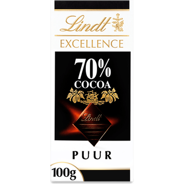 Lindt Excellence 70% pure chocolade