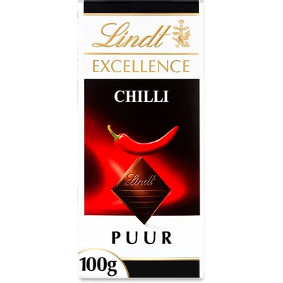 Lindt Excellence chili pure chocolade