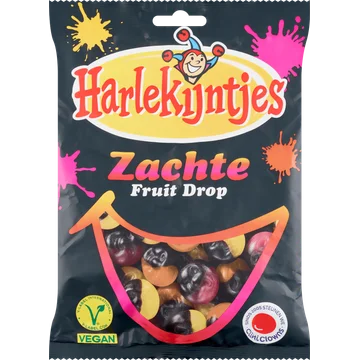 Harlekijntjes Zachte fruit drop
