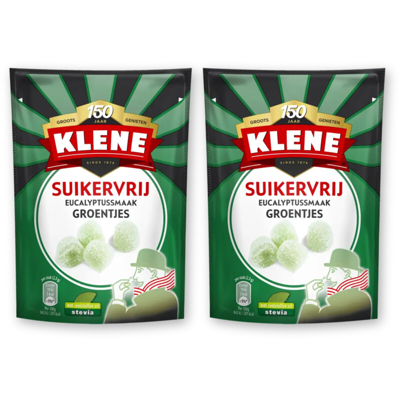 Klene Suikervrij groentjes 2-pack