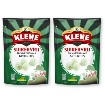 Klene Suikervrij groentjes 2-pack