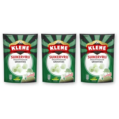 Klene Suikervrij groentjes 3-pack