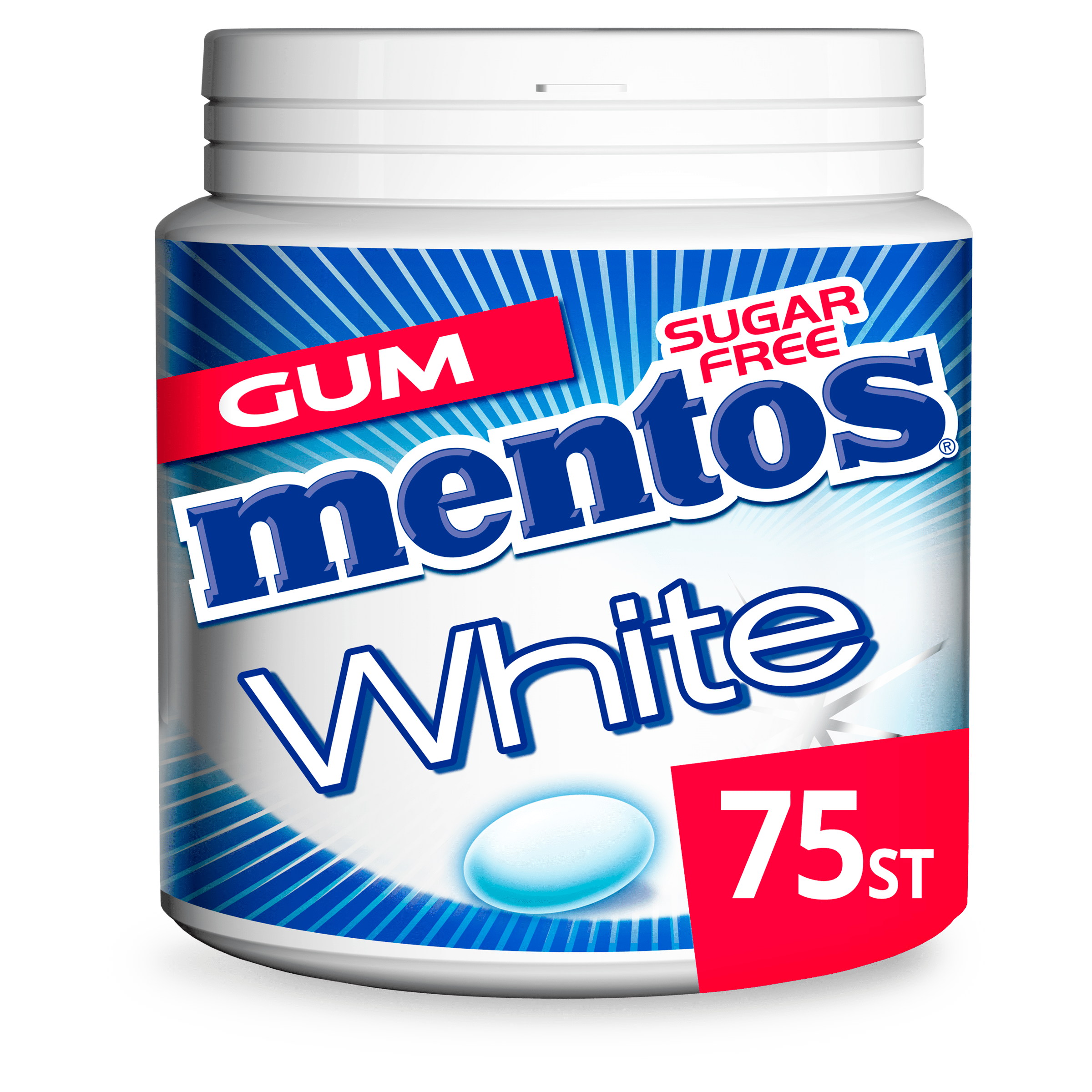 Mentos Gum White cool mint
