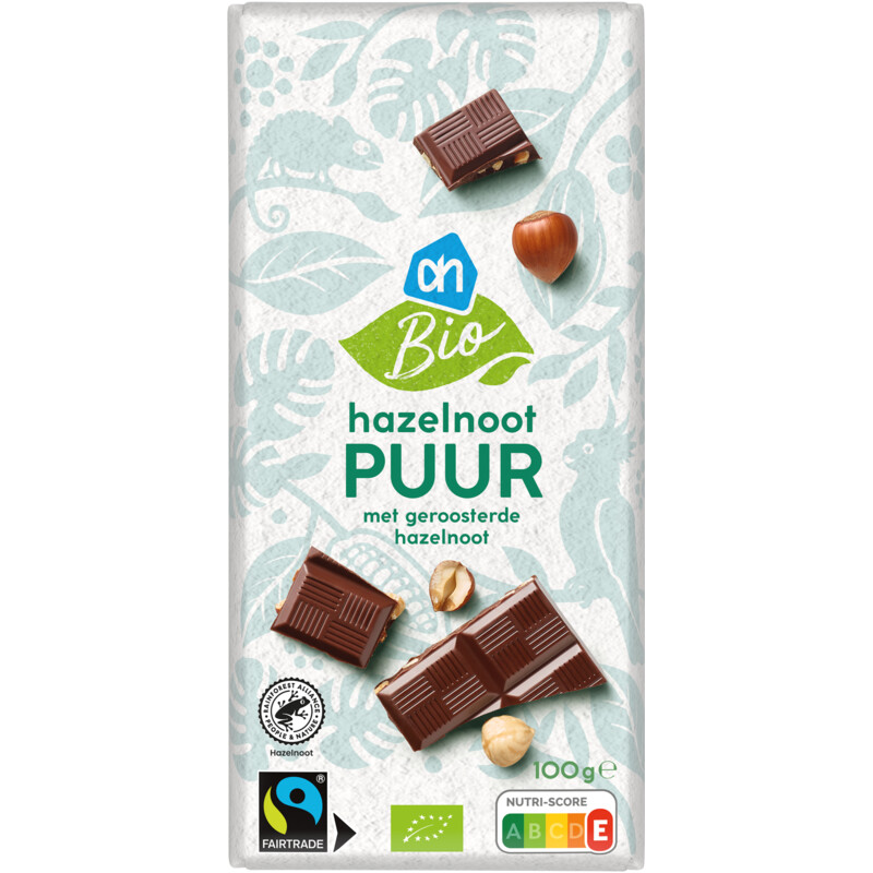 AH Biologisch Reep puur hazelnoot