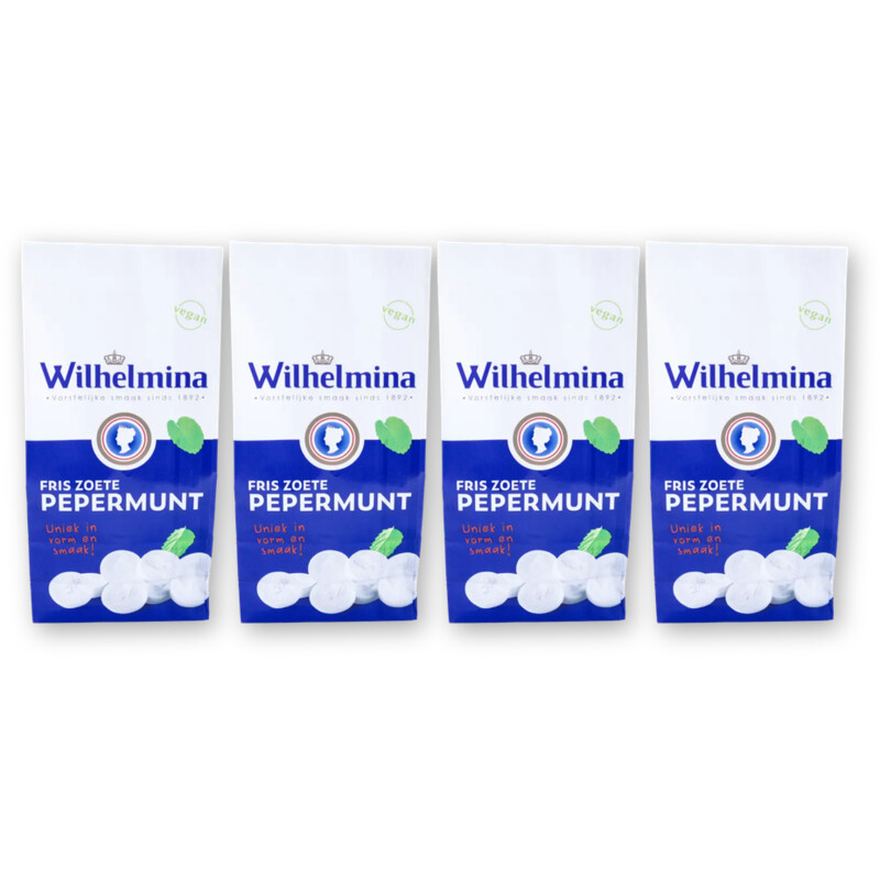 Wilhelmina Pepermunt 4-pack