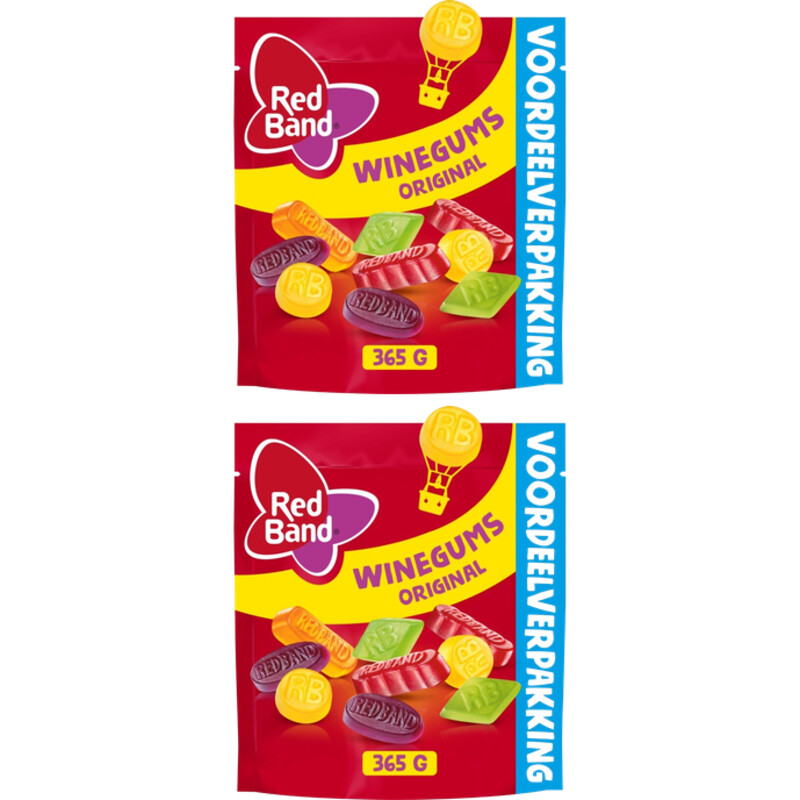 Red Band Winegums original vvp 2-pack