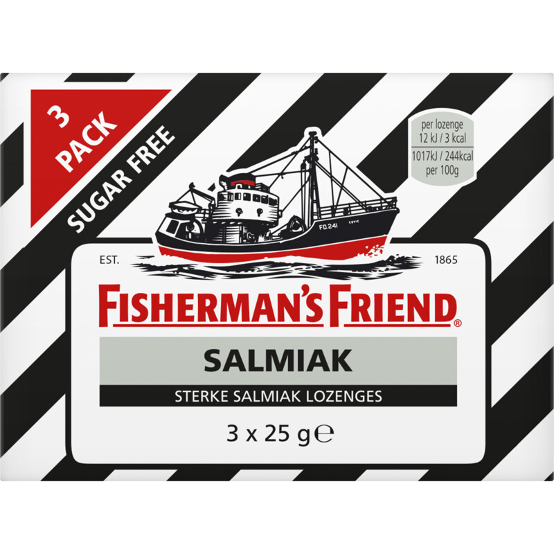 Fisherman's Friend Salmiak suikervrij