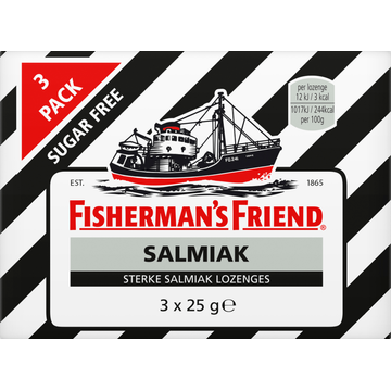 Fisherman's Friend Salmiak suikervrij