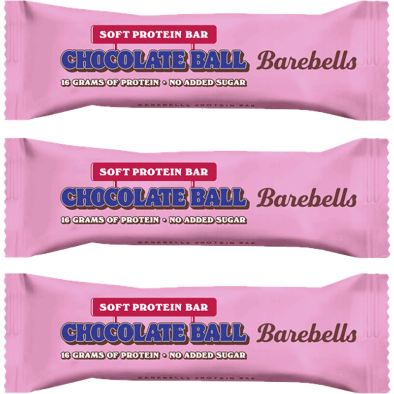 Barebells Soft Chocolate Ball 3-pack