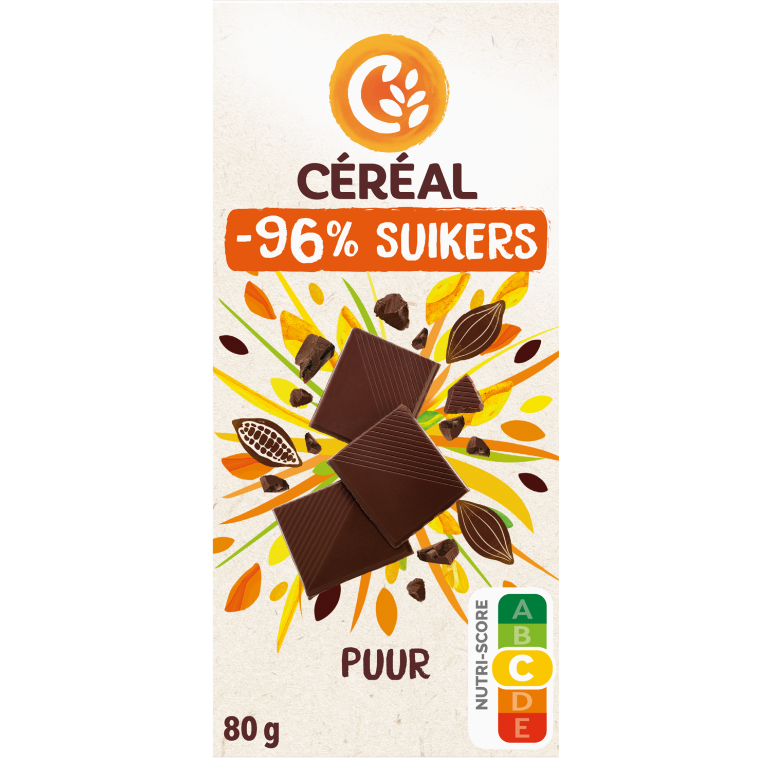 Céréal Melk chocolade-hazelnoten minder suikers