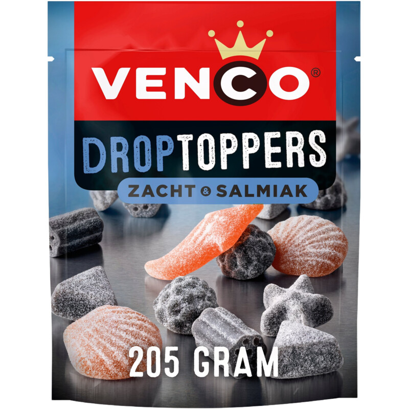 Venco Droptoppers zacht & zoet XL