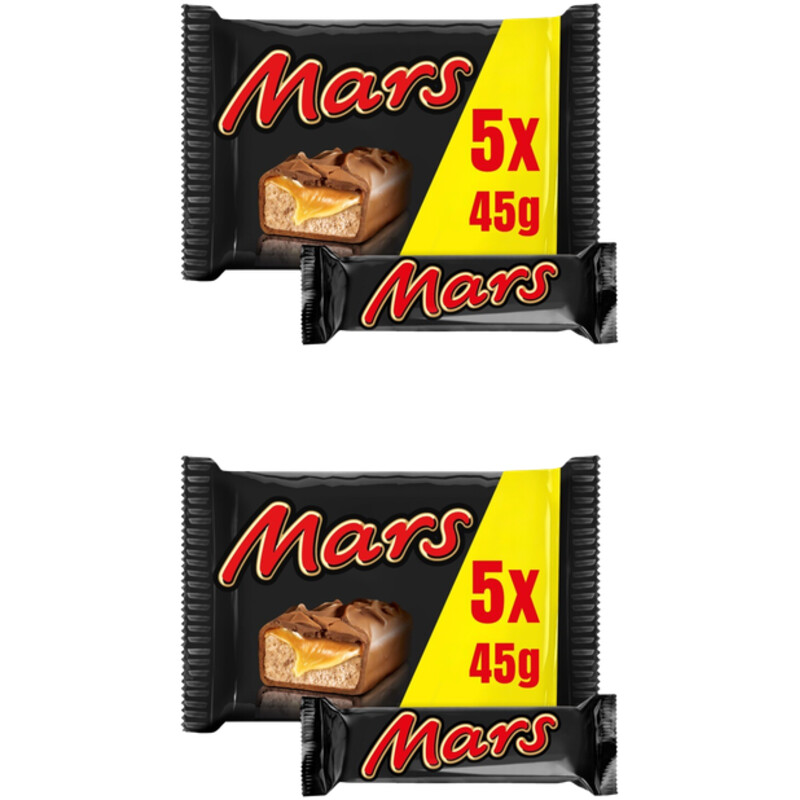 Mars Chocolade reep 5-pack 2-pack