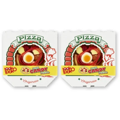 Look-O-Look Mini candy pizza 2-pack