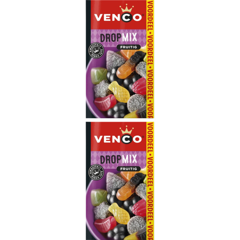 Venco Dropmix fruitig voordeel 2-pack