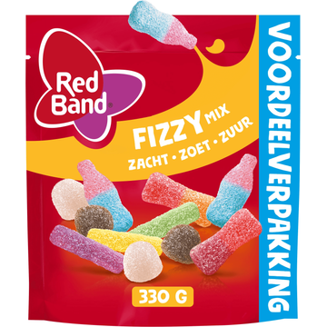 Red Band Fizzy mix voordeelverpakking