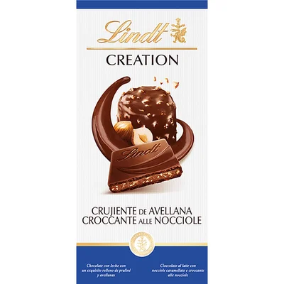 Lindt Creation milk hazelnut