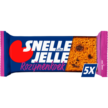 Snelle Jelle Kruidkoek rozijn 5-pack