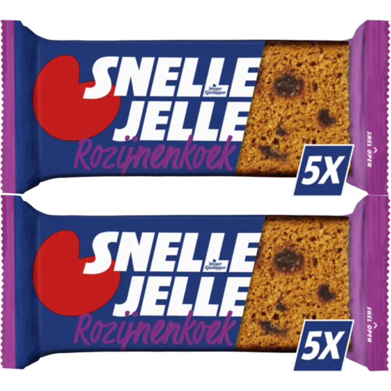 Snelle Jelle Kruidkoek rozijn 10-pack